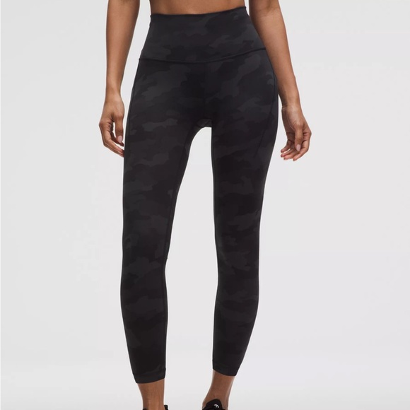 Lululemon Wunder Under High-Rise Tight Size 2 Heritage 365 Camo Deep Coal Multi - Picture 10 of 13
